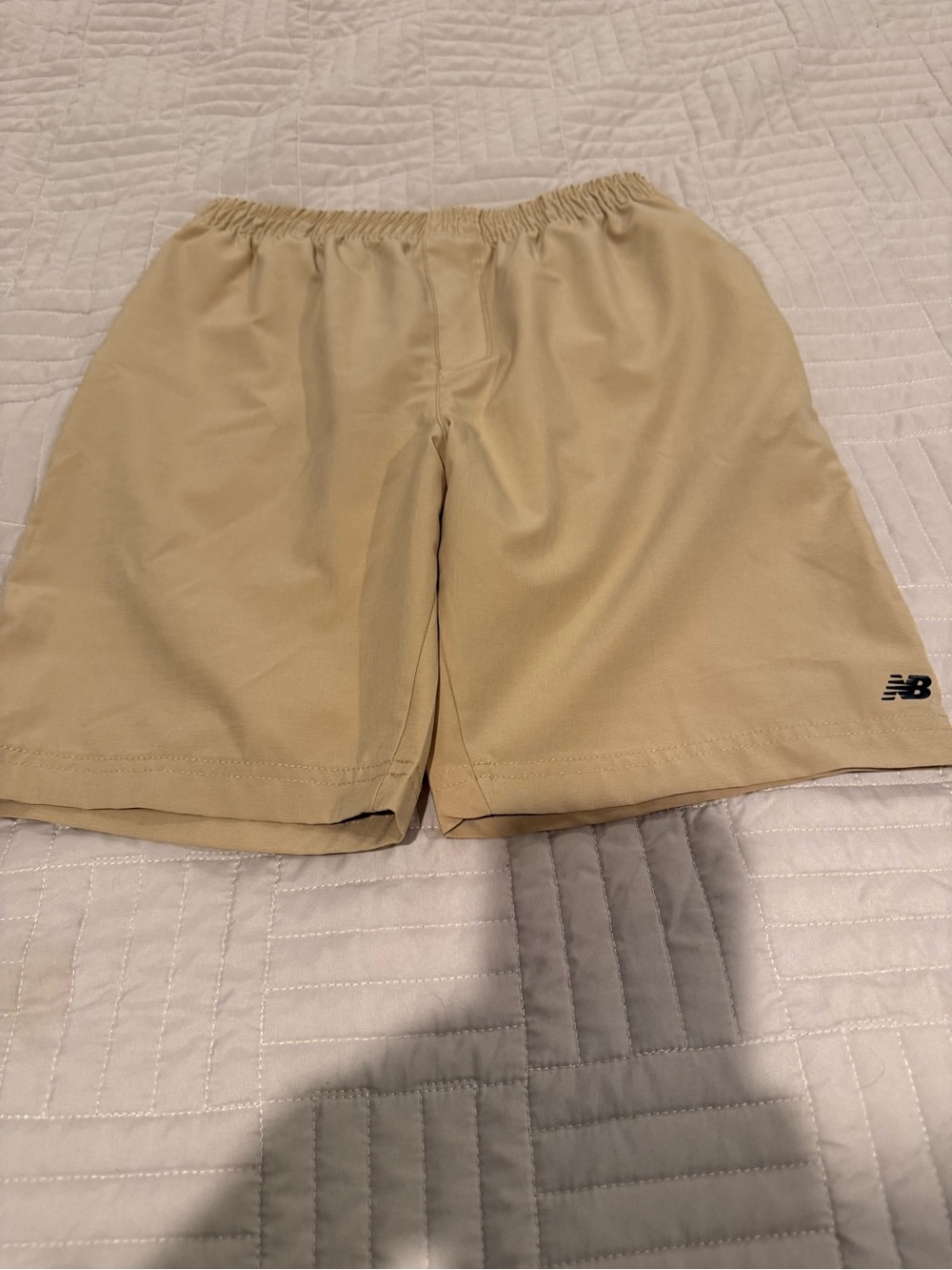 New Balance Boys’s Beige Athletic Shorts